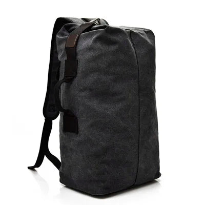 Canvas Travel Backpack for Men – Large Capacity Mountaineering Duffel Bag