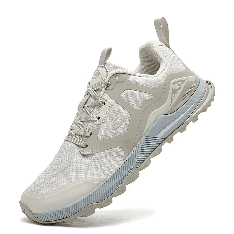 Hiking Sneakers Men Women Lace-Up Outdoor Trail Walking Shoes