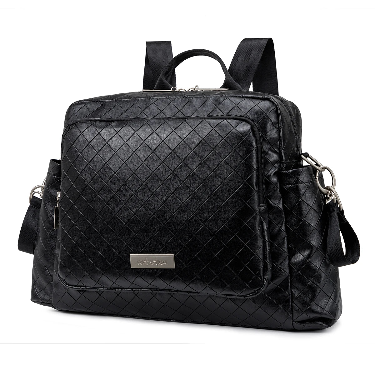 Soboba Large Capacity Diaper Bag Backpack – Waterproof Travel Mom Bag