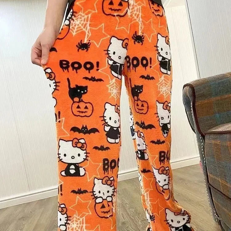 Women's Hello Kitty Flannel Pajama Pants
