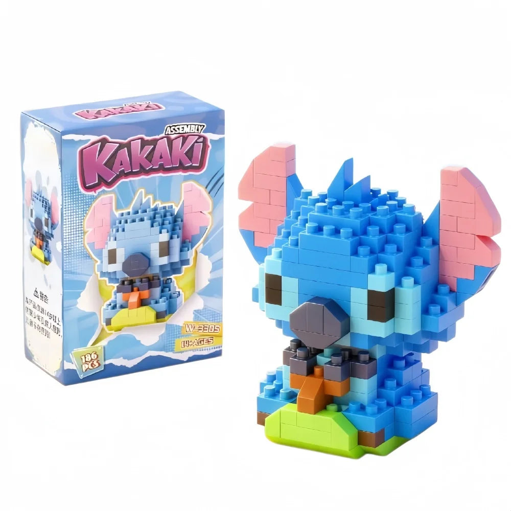 Cartoon Character Mini Building Blocks Set – DIY Brick Figures