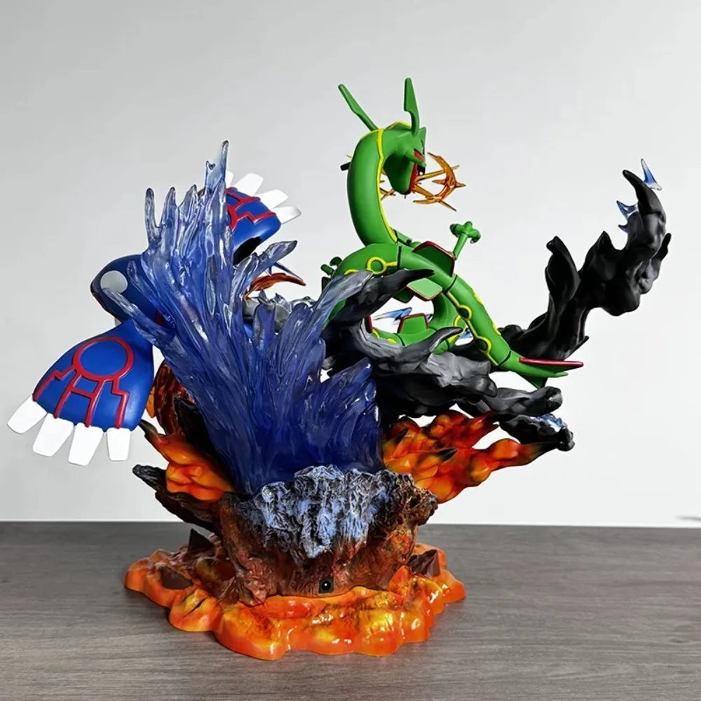 35CM Pokémon Groudon Kyogre Rayquaza PVC Action Figure