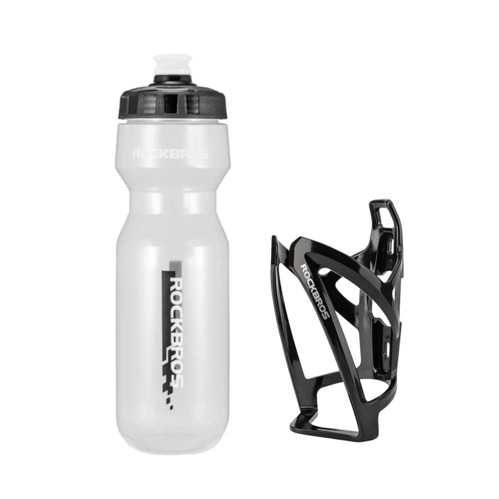 ROCKBROS 750ML Cycling Water Bottle and Holder Set