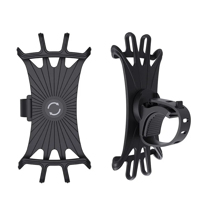 360° Bike Phone Mount – Universal Silicone Bicycle Holder