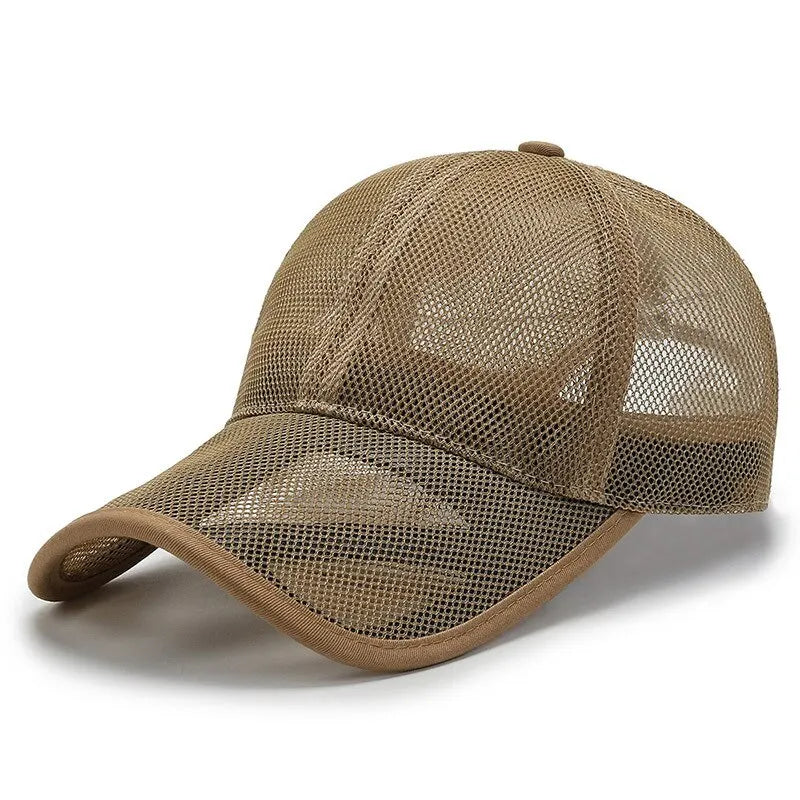 Breathable Mesh Baseball Cap – Unisex Sun Protection Hat