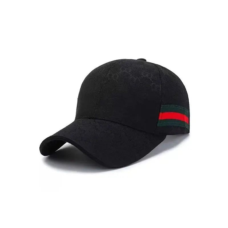 UV Protection Baseball Cap – Striped Adjustable Outdoor Sun Hat