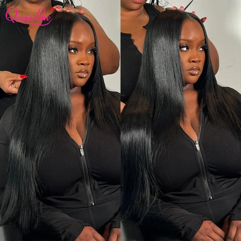 Straight Human Hair Bundles Brazilian Remy Weave