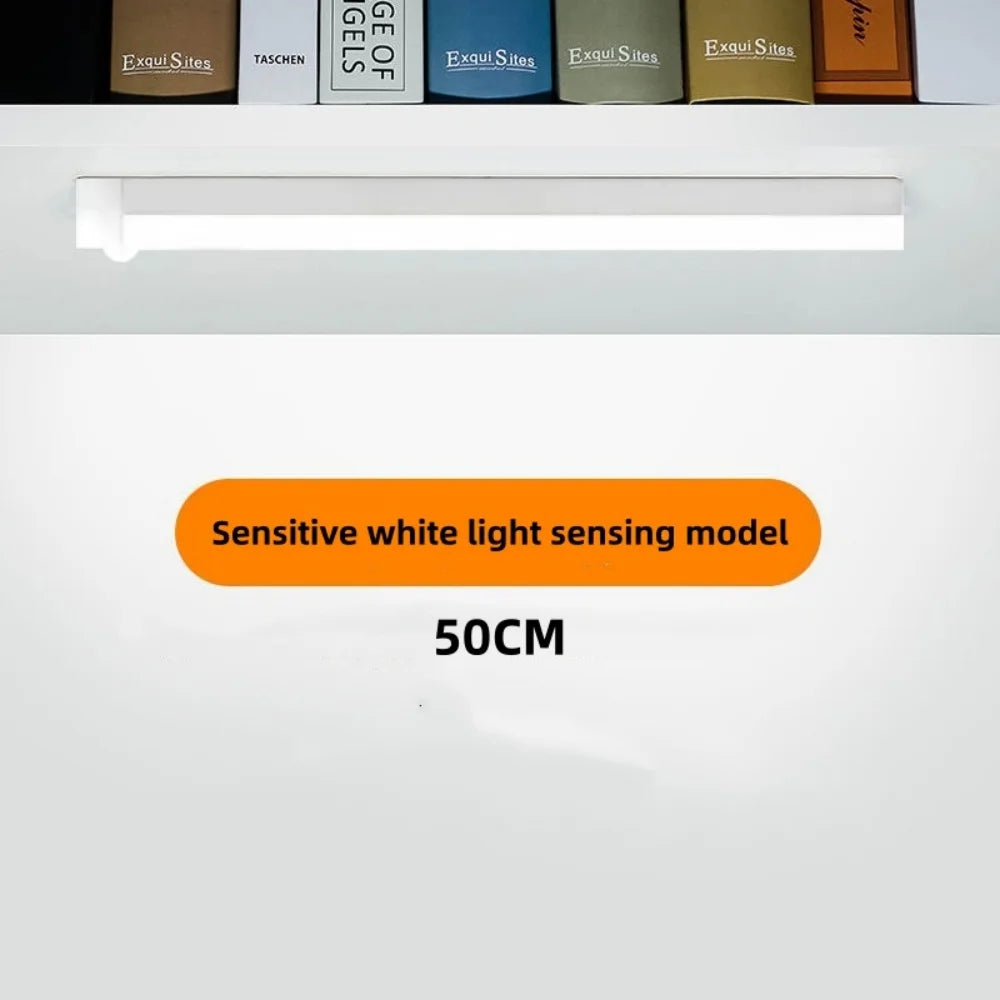 Motion Sensor LED Night Light Bar – Wireless Under Cabinet Lamp