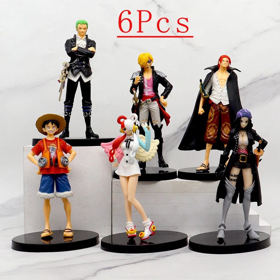 One Piece Film Red Action Figures – Luffy, Zoro, Nami & More