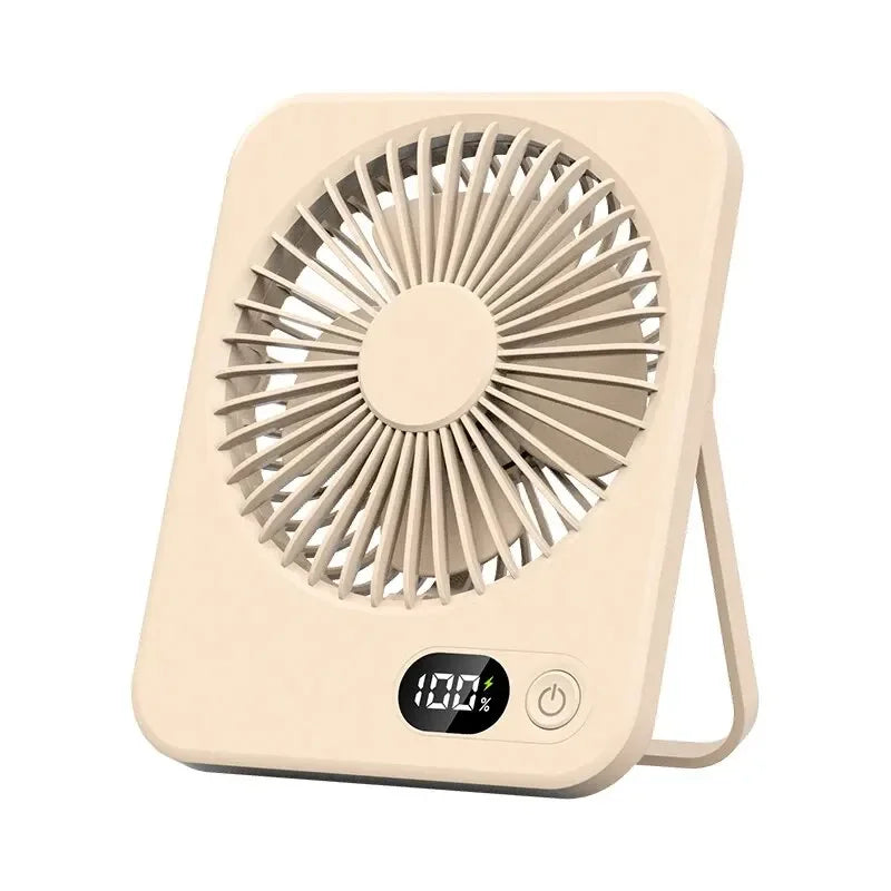 Mini Portable Folding USB Rechargeable Desk Fan