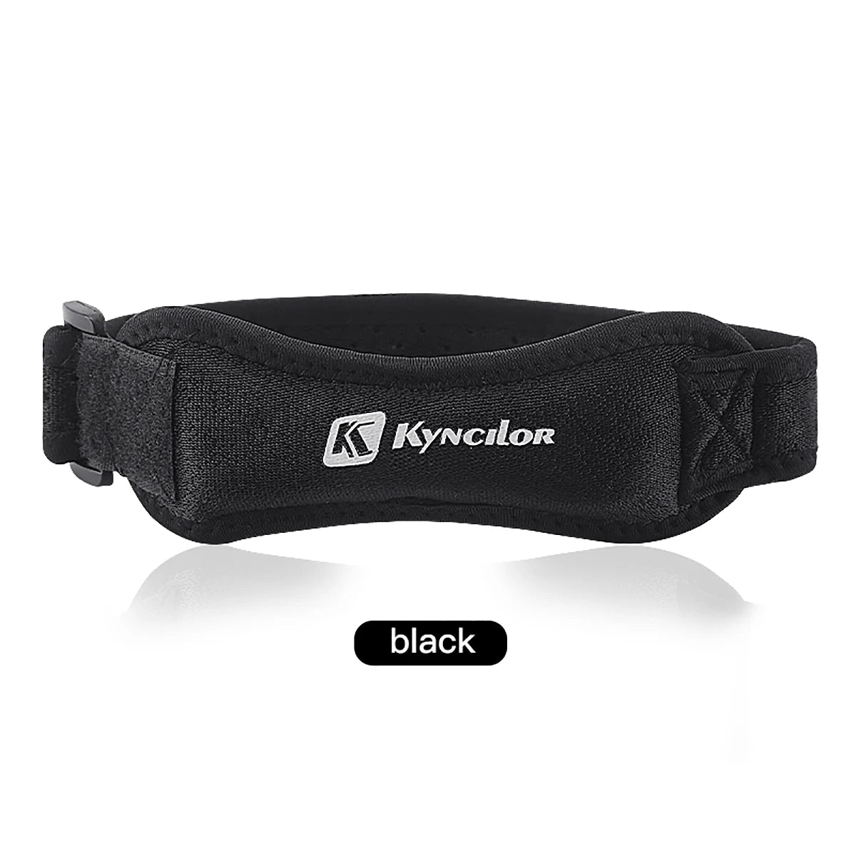 Patella Knee Strap Adjustable Silicone Tendon Support Band for Running Sports