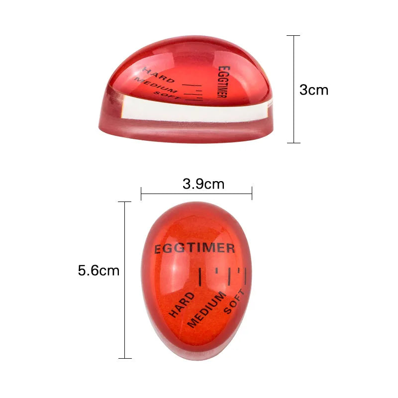 Kitchen Egg Timer – Mechanical Alarm Clock for Soft, Medium & Hard Boiled Eggs