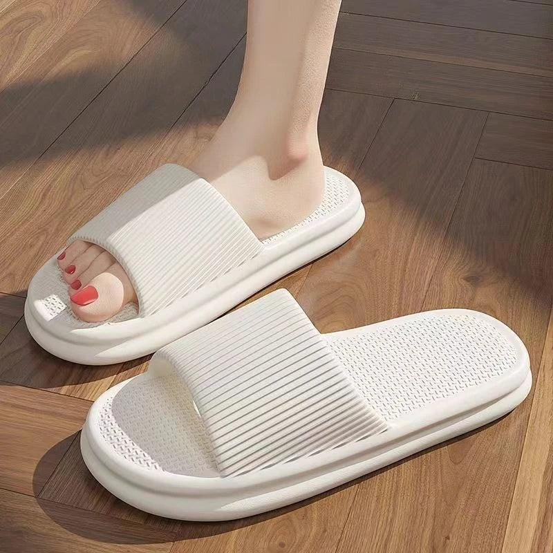 Soft EVA Slide Slippers – Anti-Slip Indoor Home Sandals for Men & Women