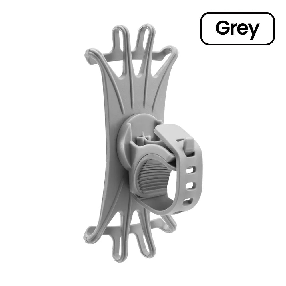 360° Bike Phone Mount Silicone Holder for Bicycle & Motorcycle