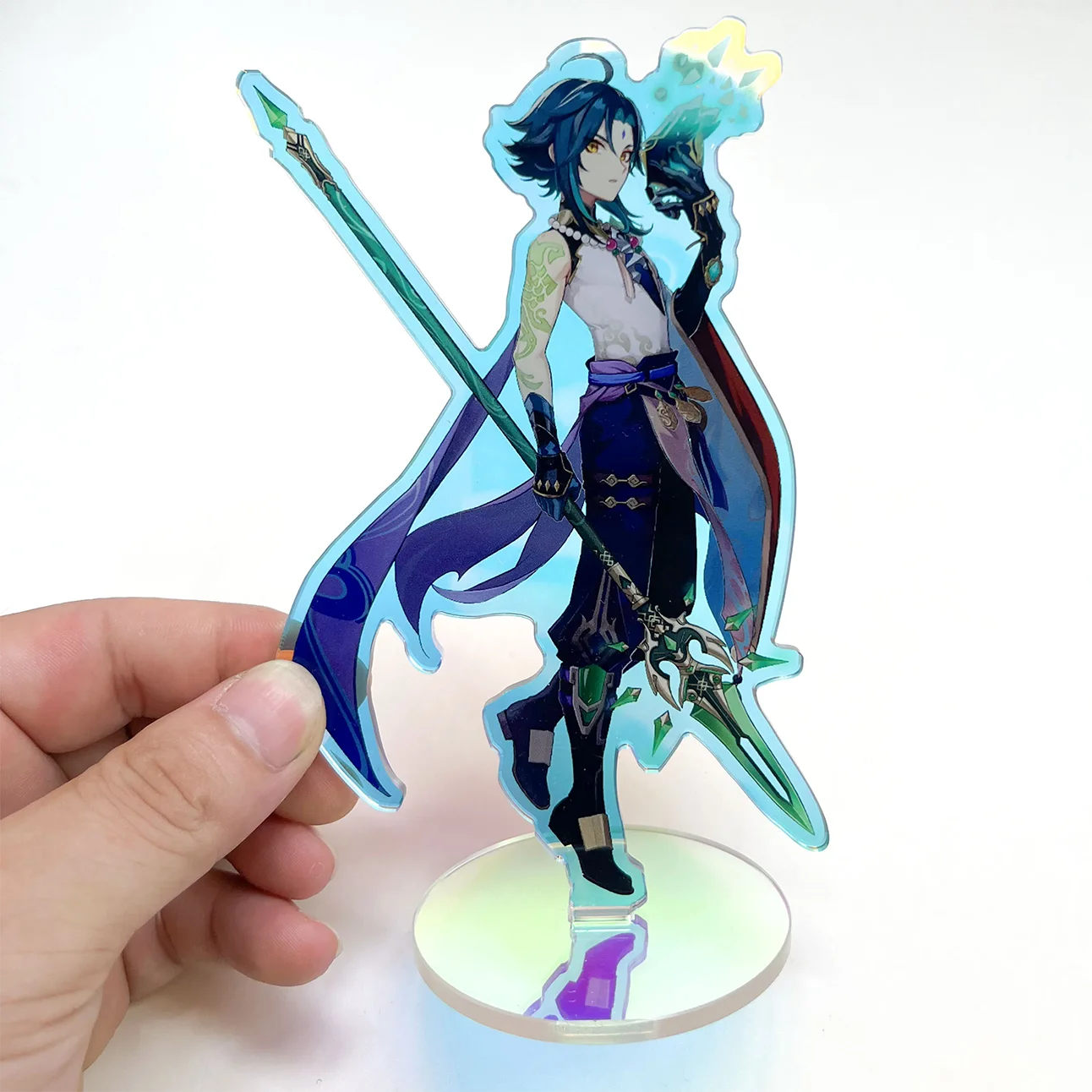 Custom Anime Acrylic Stand with Hologram Printing