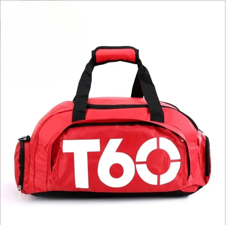 Gym Bag with Shoe Compartment – Large Capacity Sports Duffel