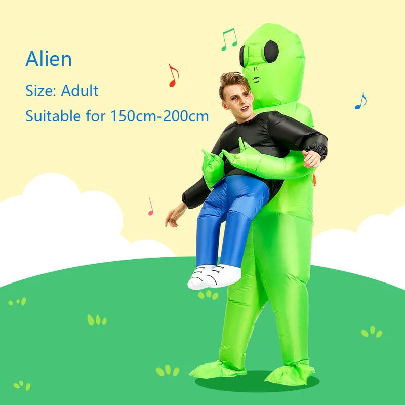Alien Inflatable Costume for Kids & Adults – Halloween & Party