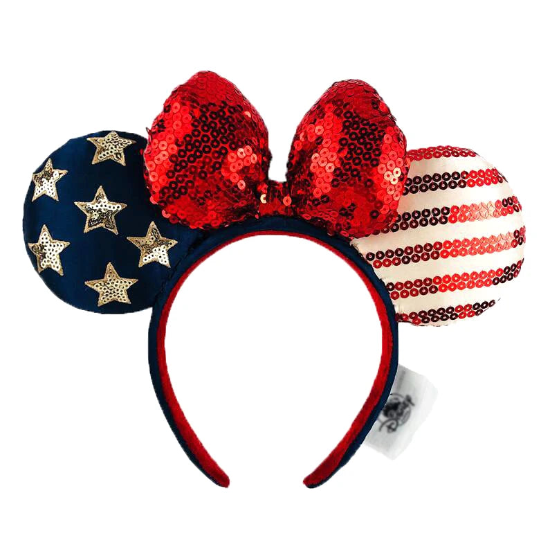 Disney Mickey Ears Headband – Sequin Minnie Cosplay Hairband
