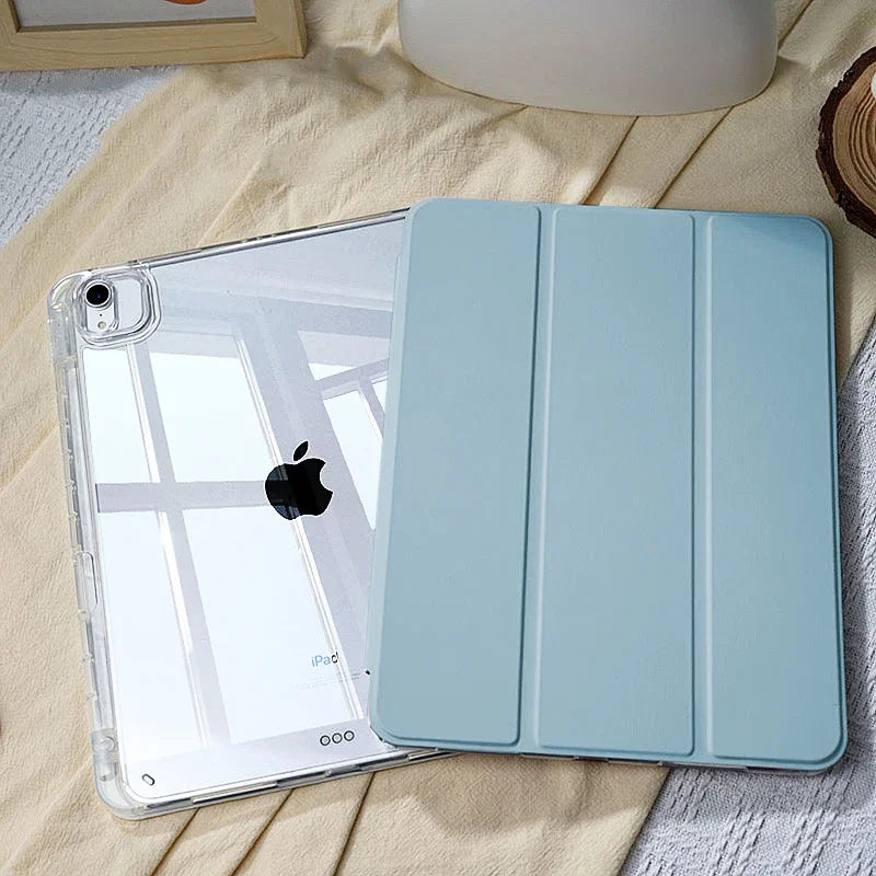 iPad Case with Pencil Holder – Smart Folio Cover