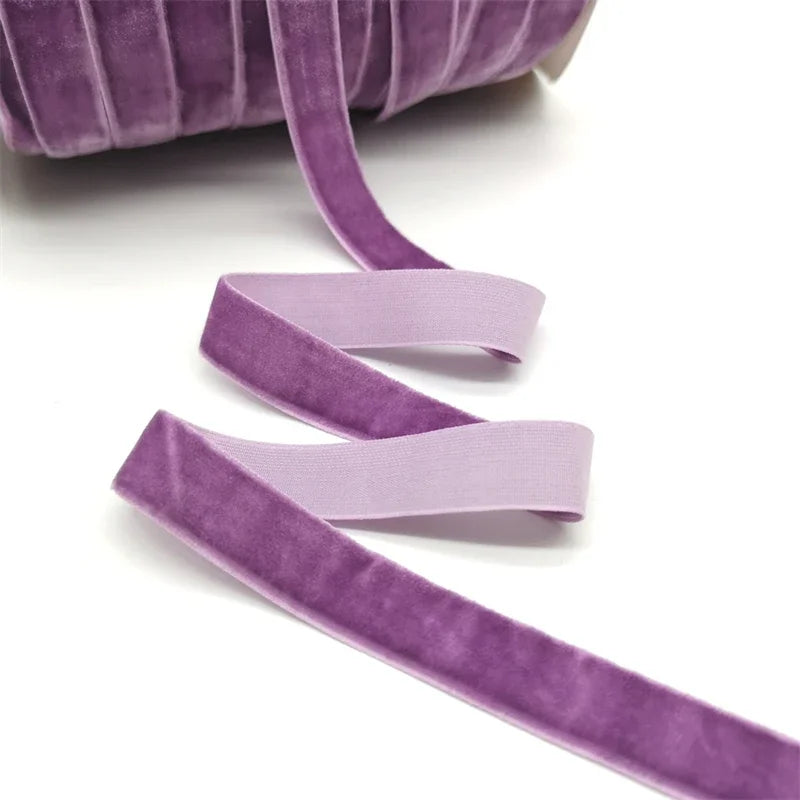 Velvet Ribbon 5 Yards – 6mm to 25mm Wide for Wedding, Gift Wrapping & DIY