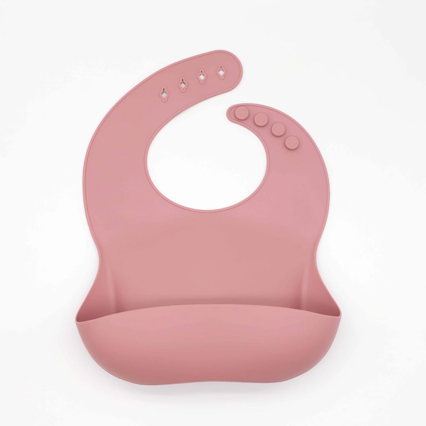 Silicone Baby Bib with Food Catcher Pocket