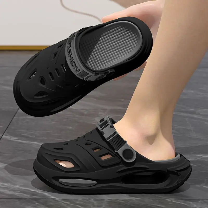 Arch Support Clog Sandals with Soft Thick Anti-Slip Sole
