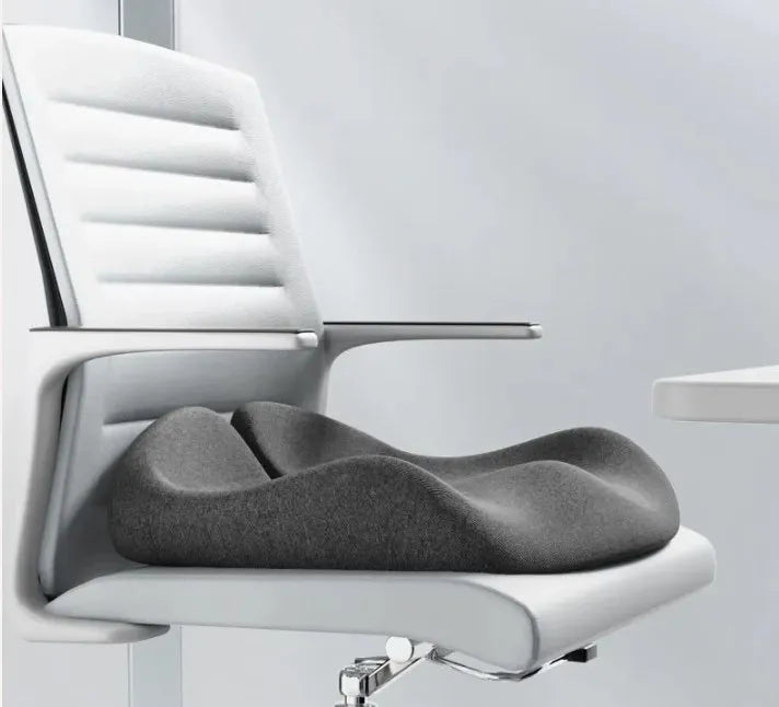 Orthopedic Memory Foam Seat Cushion – Sciatica & Tailbone Relief