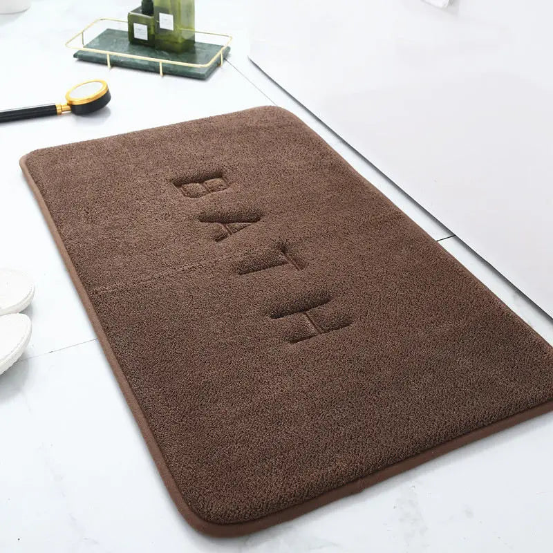 Memory Foam Bath Mat – Non-Slip Super Absorbent Bathroom Rug