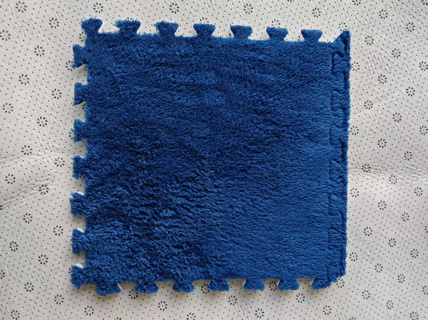 Interlocking Plush Puzzle Play Mat Tiles – Soft Kids Floor Carpet