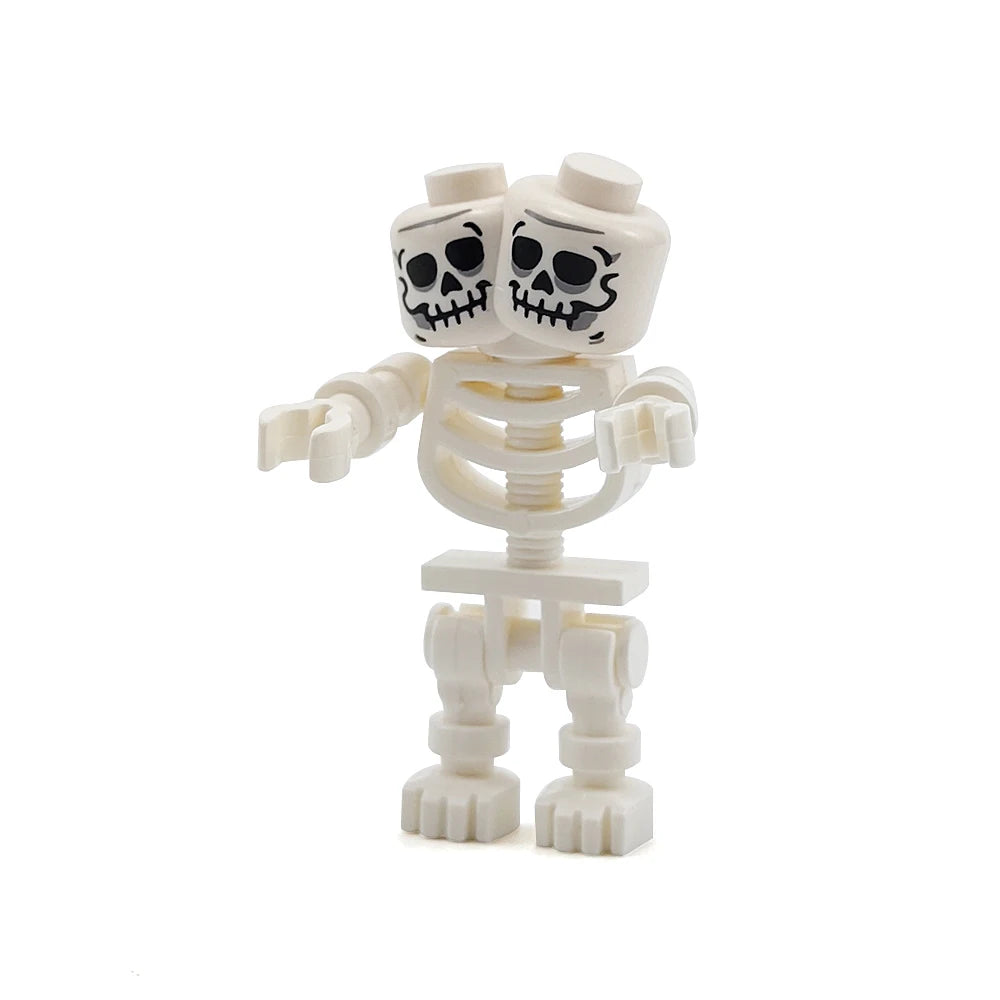 Halloween Skeleton Army Building Blocks Minifigures – Skeleton Horse MOC Figures