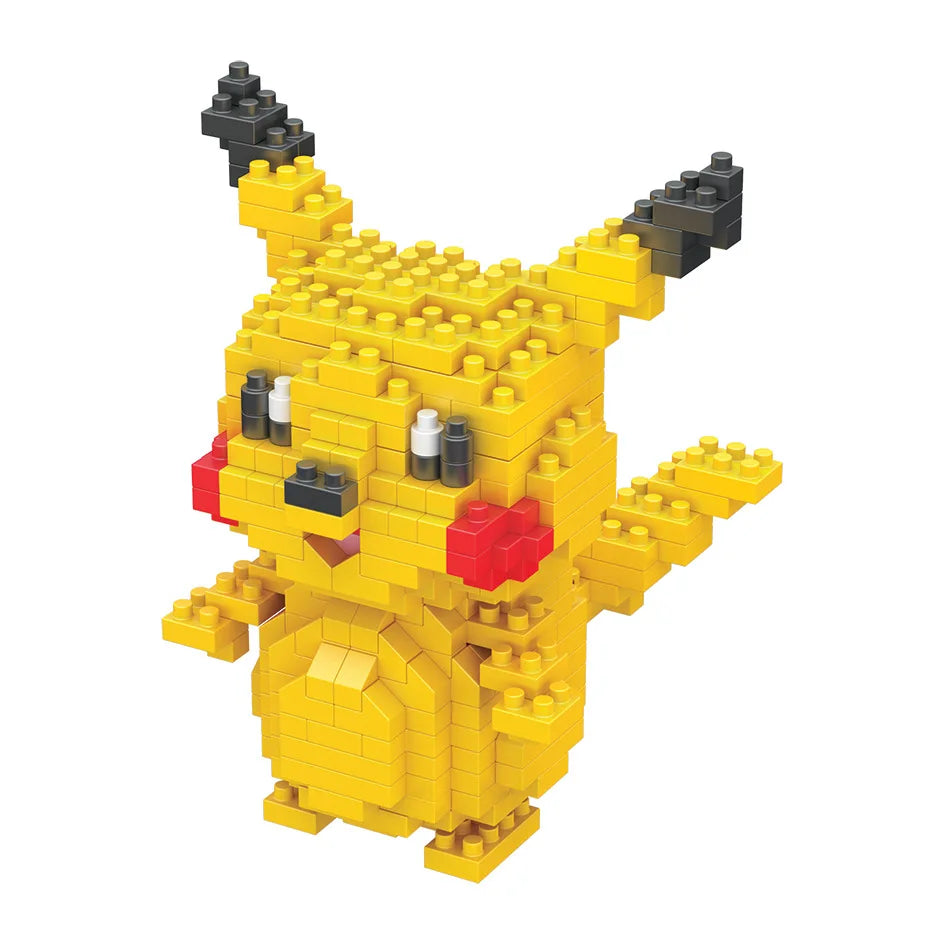Pokemon Mini Building Blocks – Pikachu, Charizard, Eevee & More