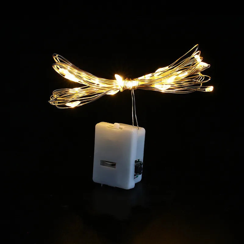 Fairy String Lights Battery Powered – Mini LED Wire for Home, Garden & Wedding Decor