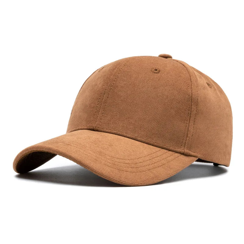 Solid Color Baseball Cap – Unisex Retro Adjustable Hat