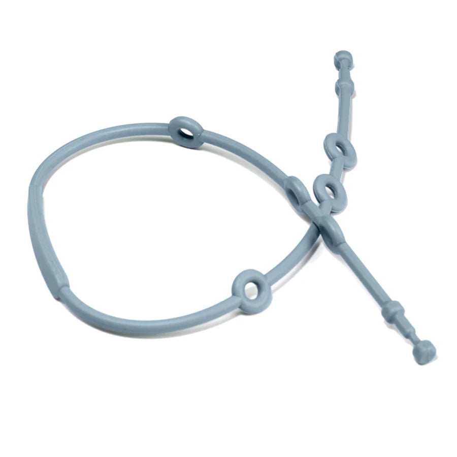 Silicone Pacifier Clip & Teething Chain for Babies