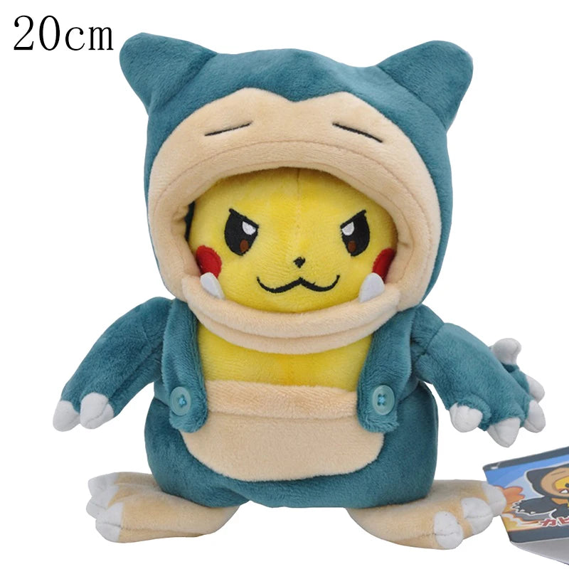 Pokemon Plush Toy – Pikachu, Charizard, Eevee, Snorlax & More