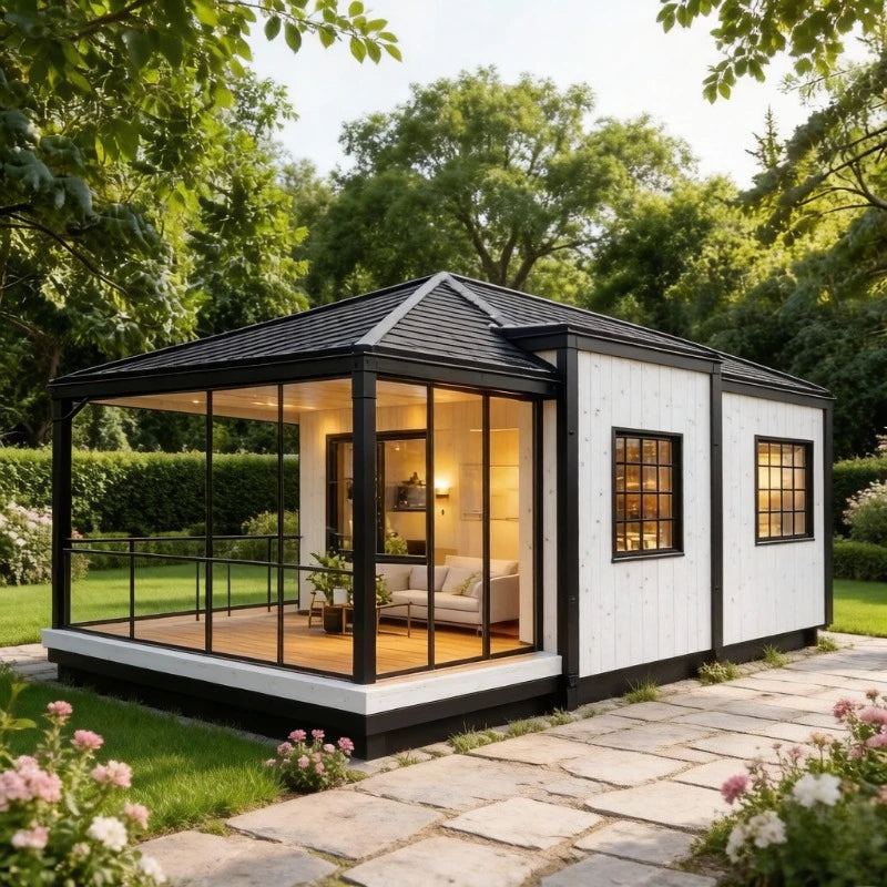 Expandable Prefab Steel Container Tiny House