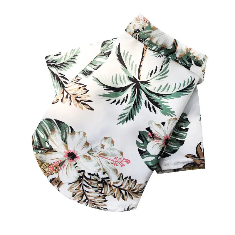 Hawaiian Dog Shirt – Summer Beach Shirt for Small & Medium Dogs