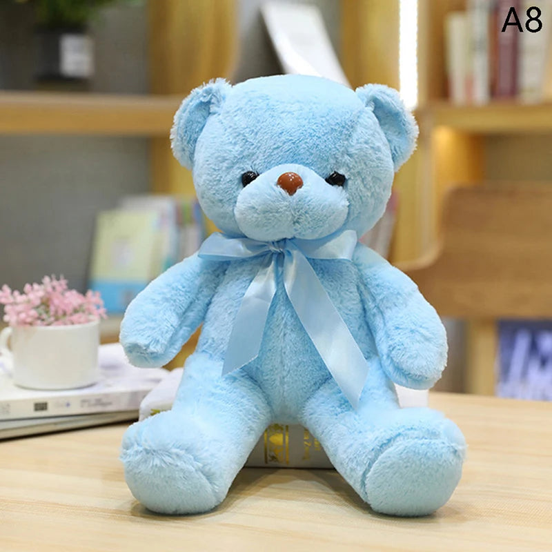 Stuffed Teddy Bear Plush Toy 30cm – Soft Colorful Bear Doll