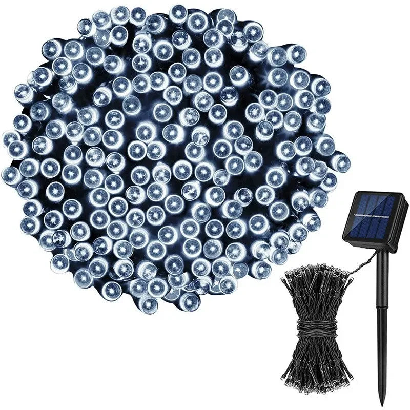 Solar LED String Lights Outdoor Waterproof Fairy Garden Lights