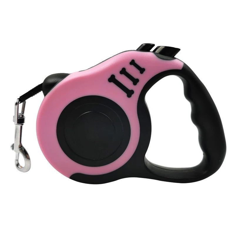 Retractable Dog Leash – 3M & 5M Nylon Lead for Small Dogs & Cats