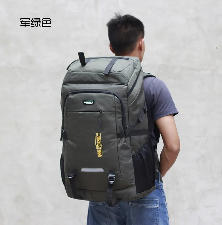 Men's Outdoor Backpack 50L/80L – Hiking Travel Rucksack