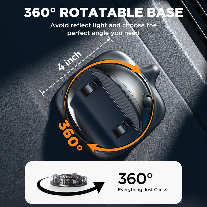 Joyroom Dashboard Car Phone Holder – Reusable Silicone Anti-Slip Mount