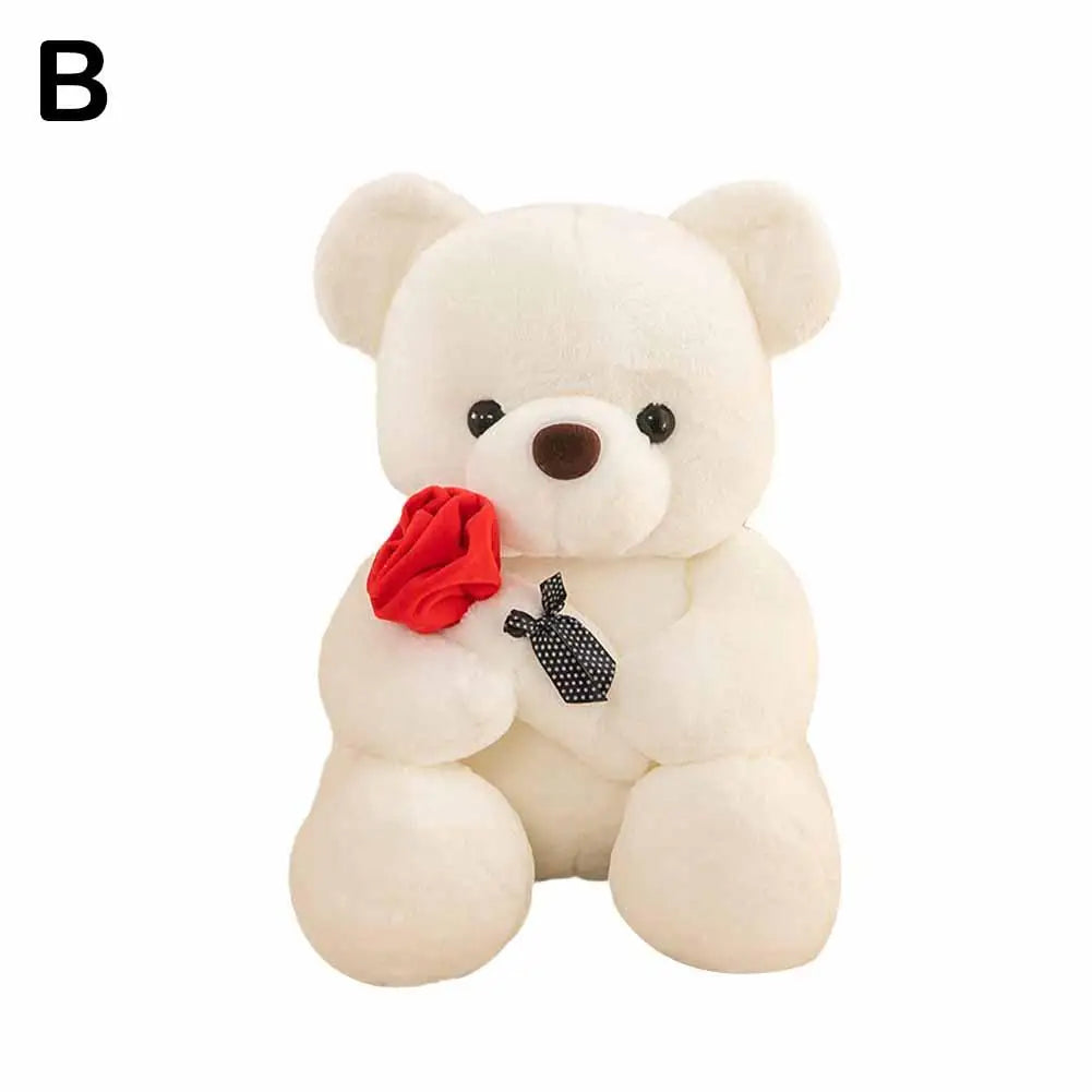 Rose Teddy Bear Stuffed Animal – Kawaii Valentine's Gift