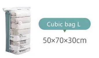 Vacuum Storage Bags No-Pump Space Saver for Bedding & Clothes