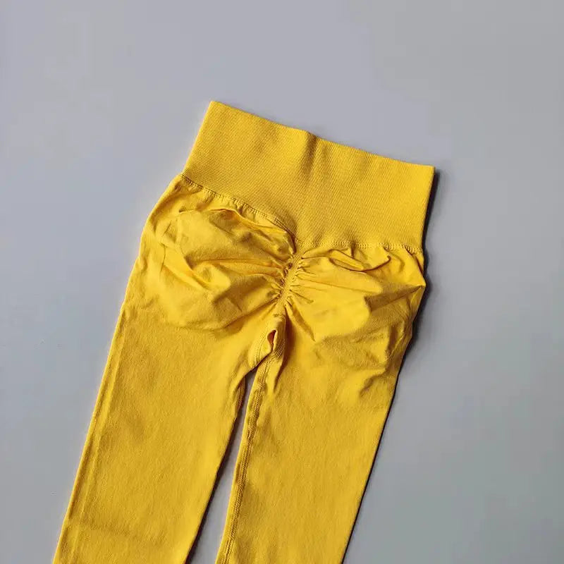 Seamless High Waist Yoga Leggings Women – Scrunch Butt Push Up Gym Pants