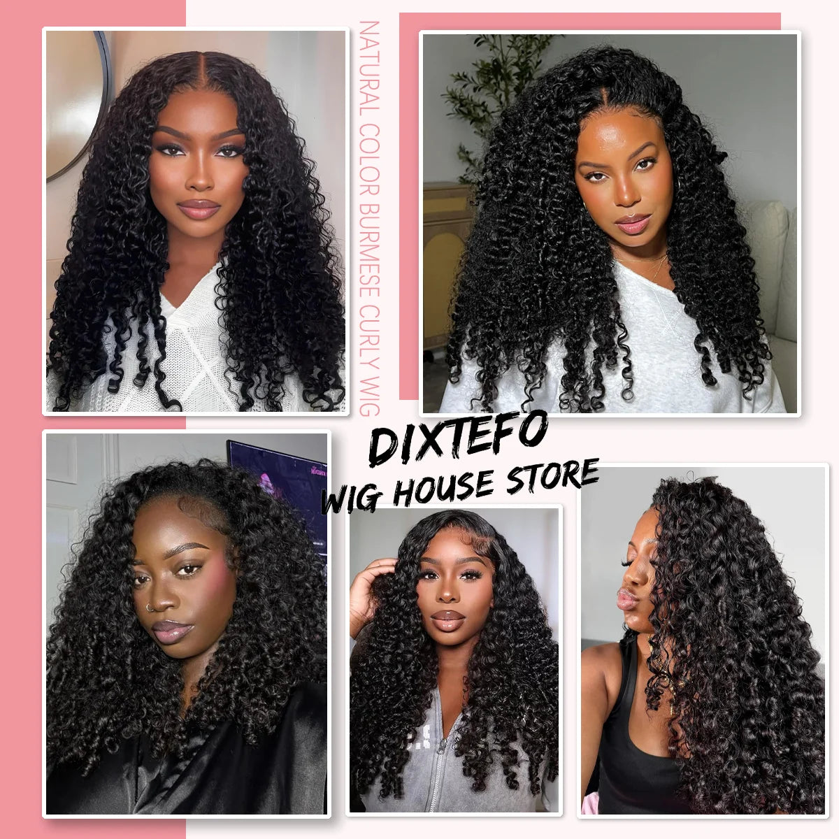 13x4 HD Lace Frontal Wig Human Hair Natural Black 180% 200% Density