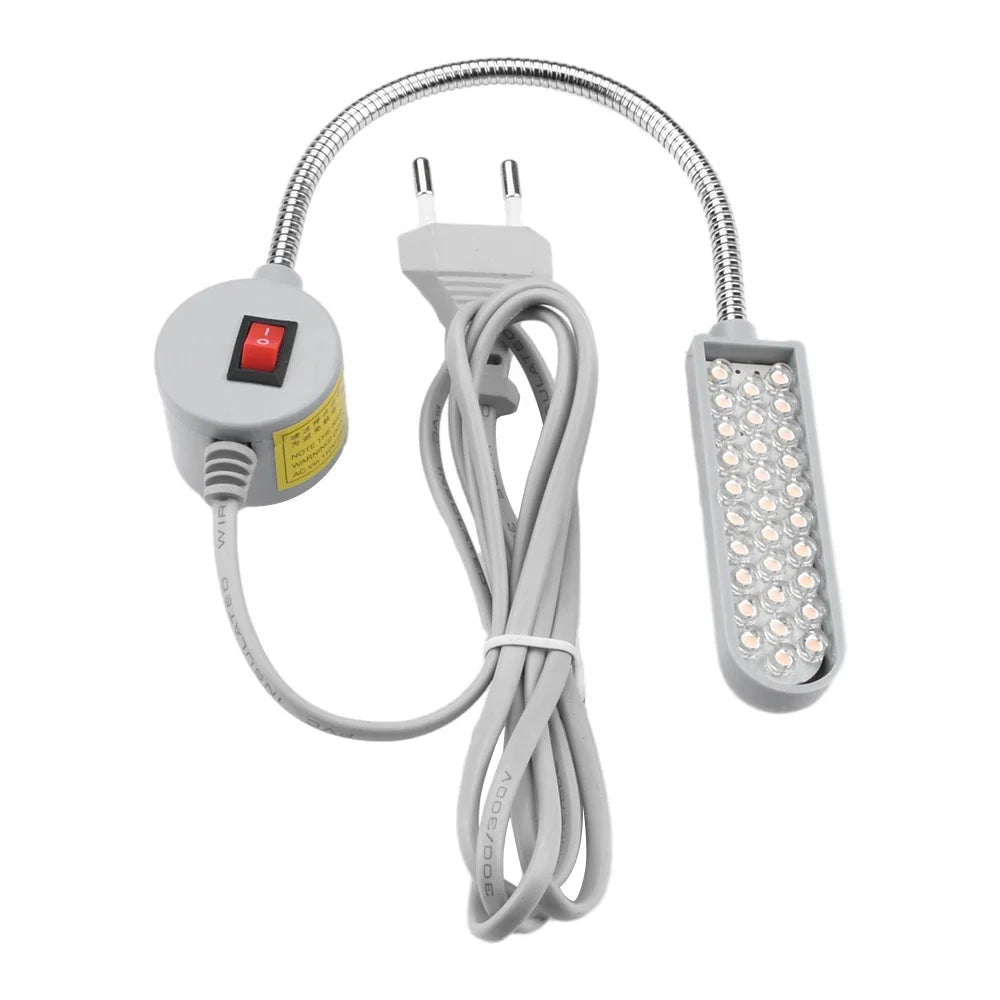 30 LED Sewing Machine Light – Flexible Gooseneck Work Lamp