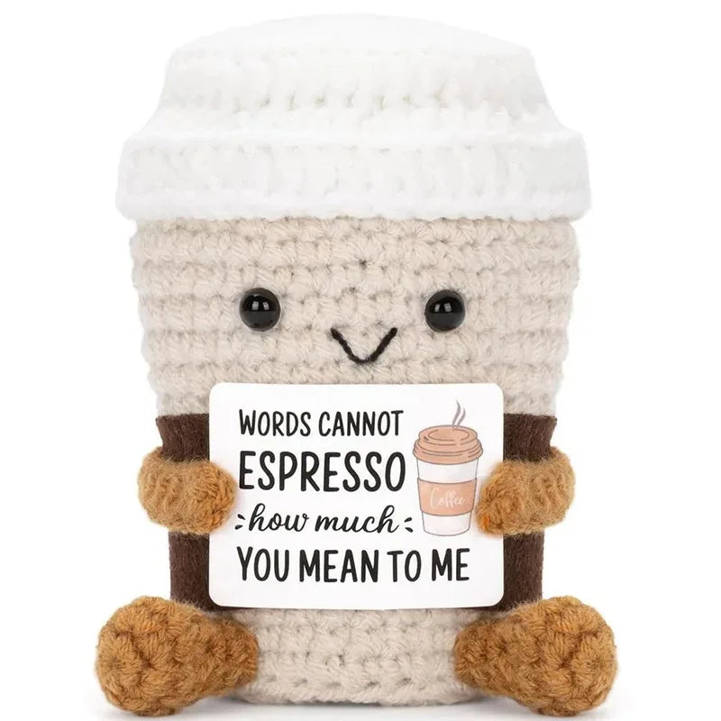Crochet Pocket Hug Doll – Handmade Knitted Positive Energy Gift