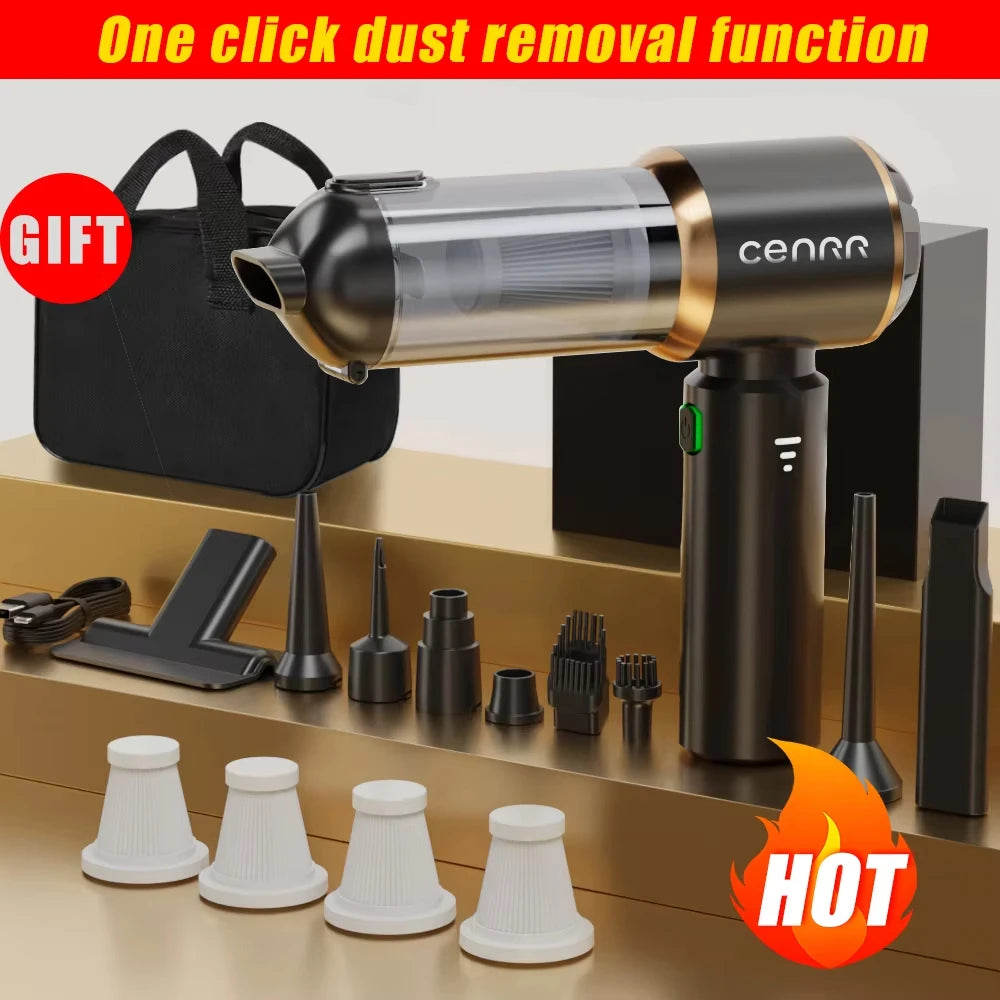 Cenrr 998000Pa Cordless Car Vacuum Cleaner – Handheld Portable Strong Suction