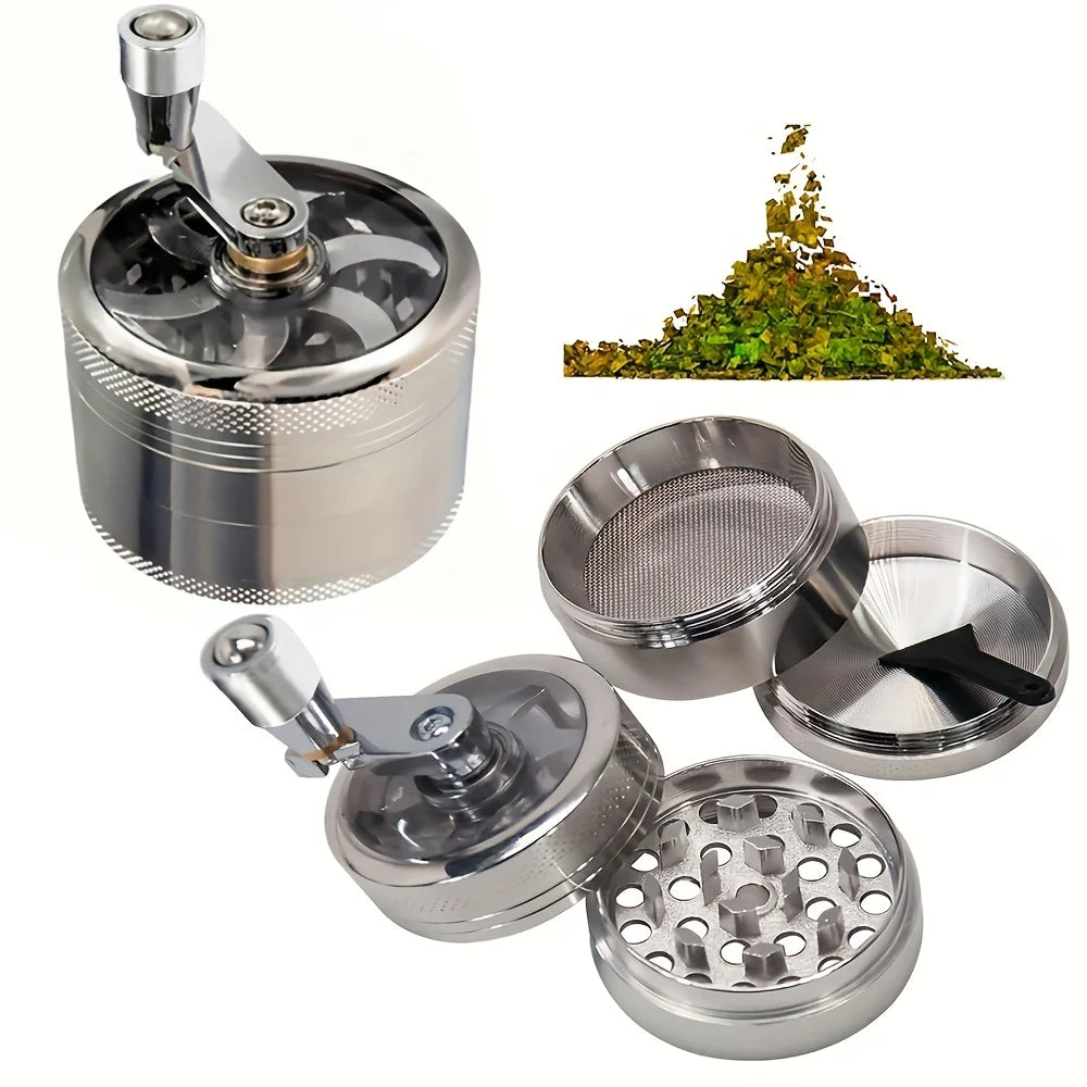 Manual Nut and Spice Grinder for Nutmeg Ginger Salt and Peppercorn